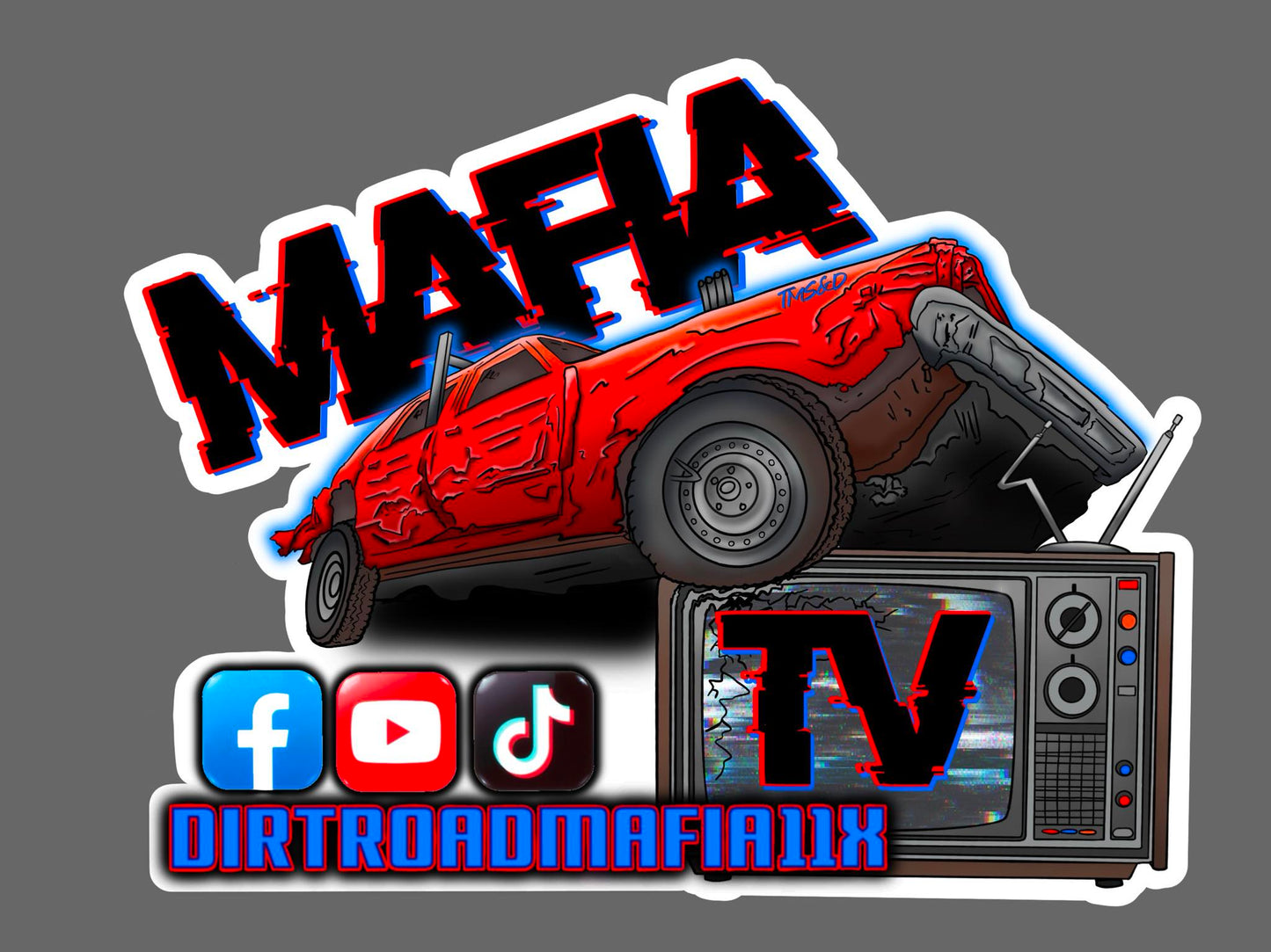 MAFIA TV STICKERS PACK