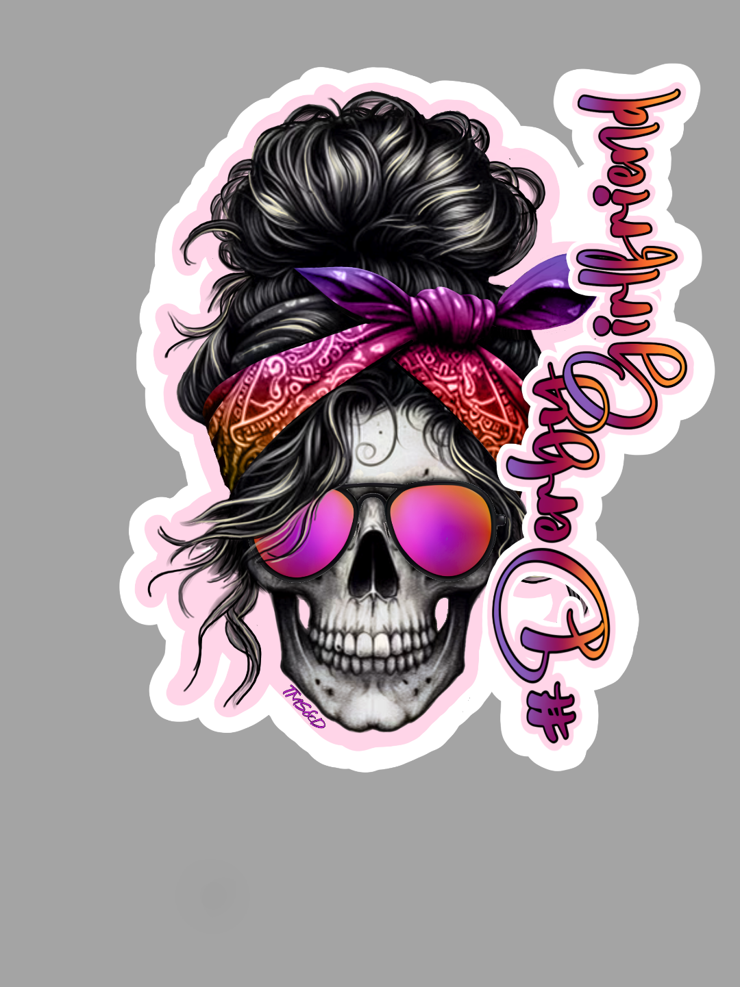 #DERBYLIFE/WIFE/GIRLFRIEND STICKER