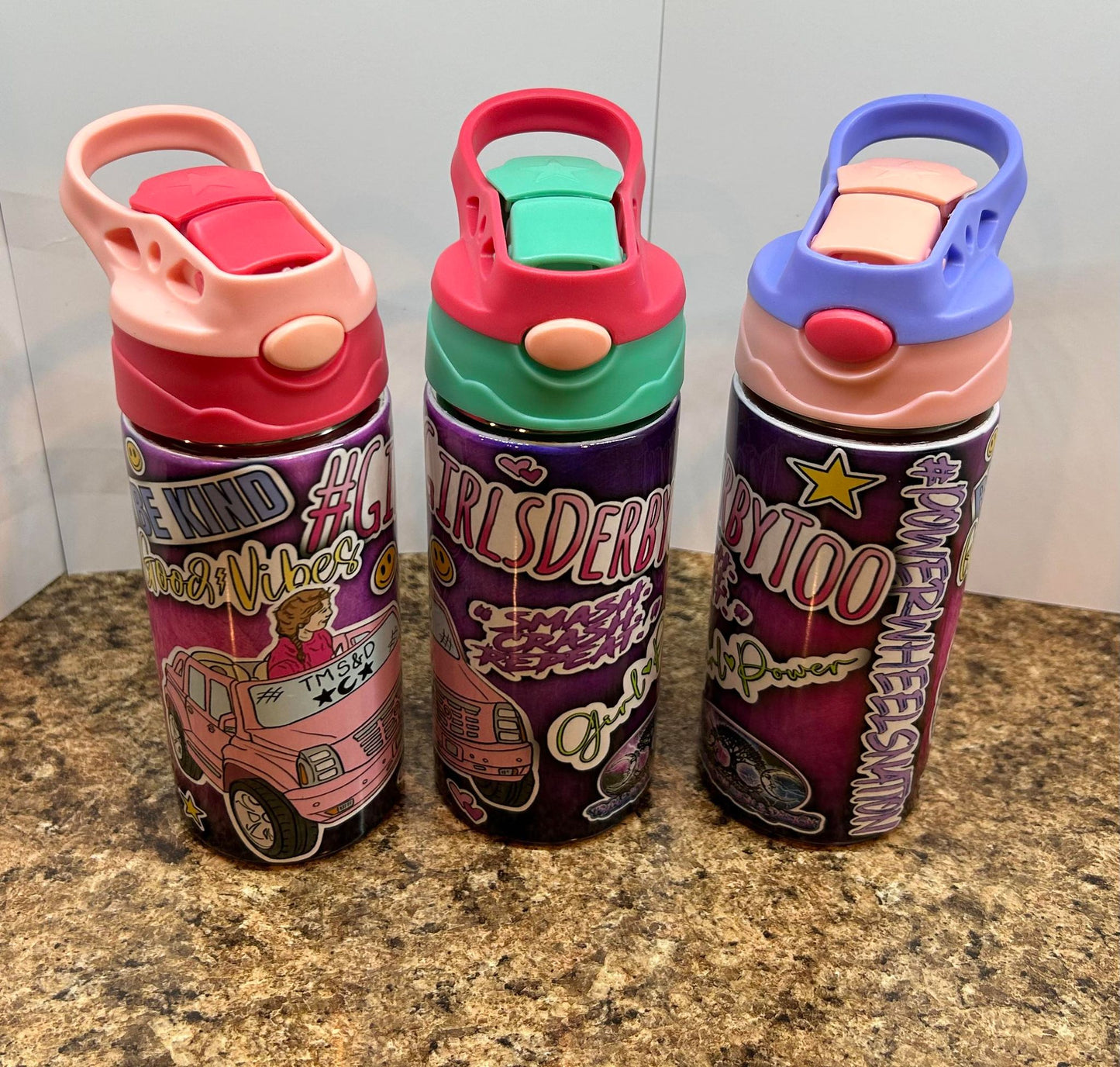 GIRLS powerwheels nation 120z Tumbler