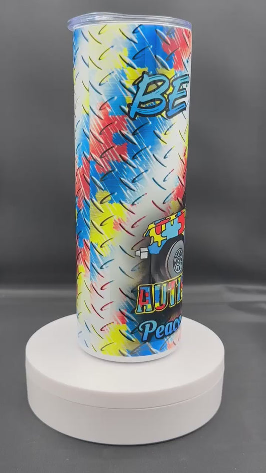 TMS&D AUTISM AWARENESS 20oz  DERBY Tumbler